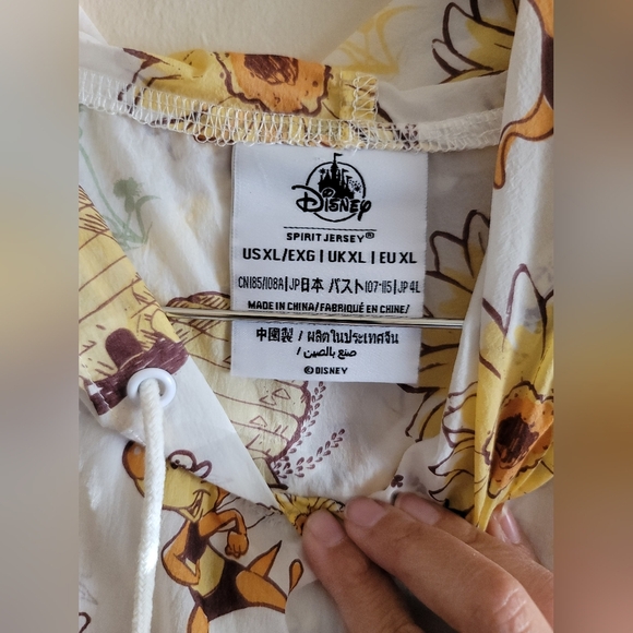Disney, Spirit Jersey, 2022 Epcot Flower‎ Garden fedtival Spike The Bee Size XL - Picture 5 of 6